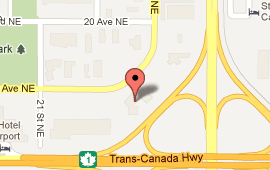 Calgary Office Map